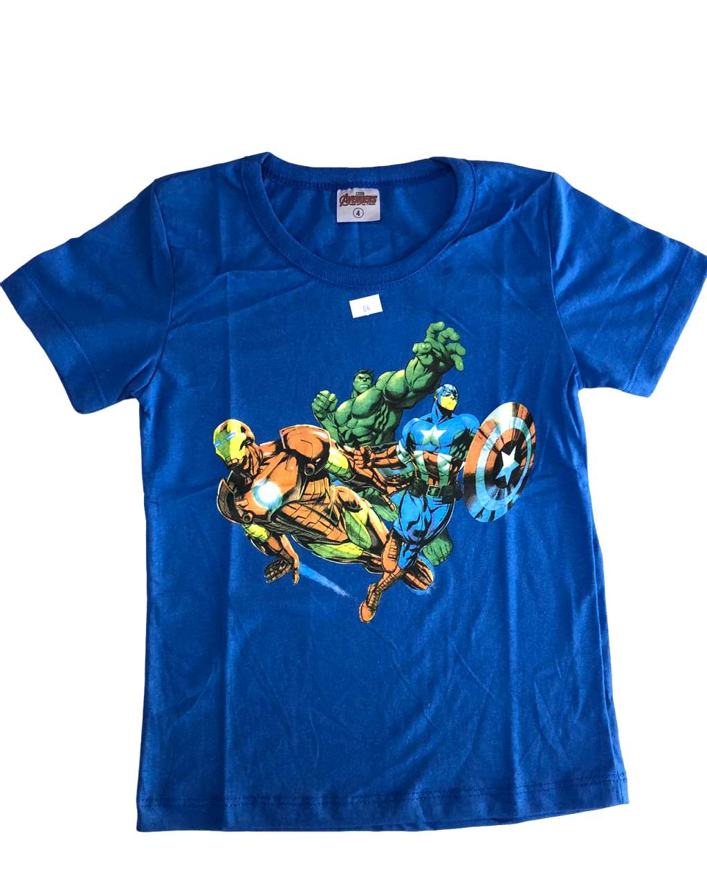 CAMISETA AVENGERS AZUL 1 AO 10